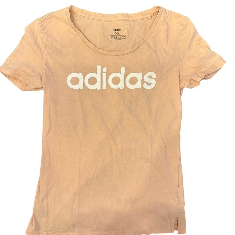 EUC- Light Pink Adidas Short Sleeve Tee